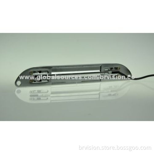 Waterproof car license plate rear view camera with wide viewing angleNew